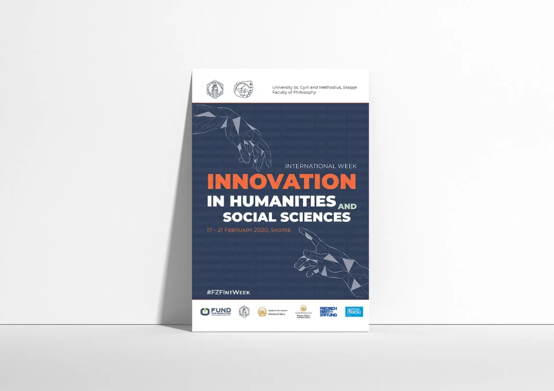 A poster for "Innovation in Humanities and Social Sciences International Week" event.